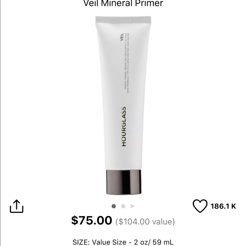 Hourglass mineral veil primer